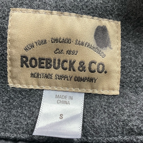 Roebuck & Co. Heritage Supply Co. Vintage Varsity Bomber Jacket Men’s Small - Picture 9 of 11